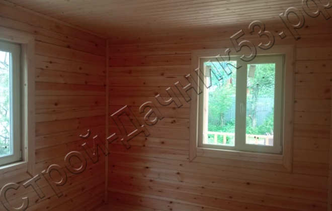 4 Брусовой дом ОД–2, 6×4, 32 М², Московская область, (7)